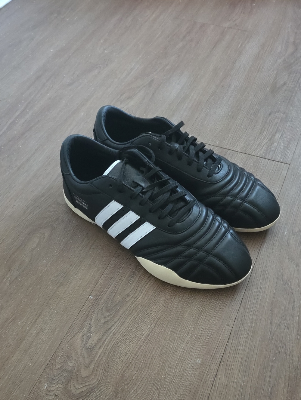 adidas Black Sneakers Brain Dead TAEKWONDO with White Stripes